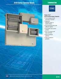 Thumbnail of document Data Sheet - CRP 8125/5 Series Clean Room Receptacle Panels